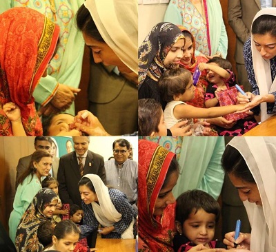 Aseefa Bhutto Zardari: Wiki, Age, Husband, Family, Biography & More 16 Aseefa Bhutto Zardari snapped during Polio Campaign