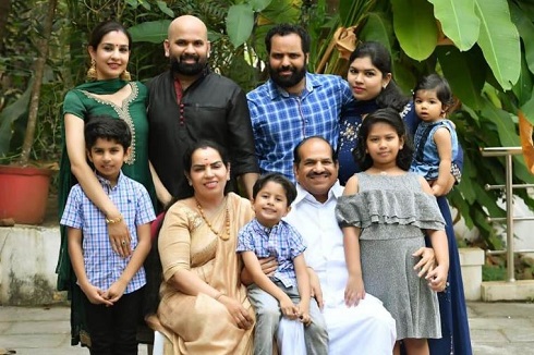 Bineesh Kodiyeri Wiki, Age, Wife, Caste, Family, Biography & More 11 Bineesh Kodiyeri with his family