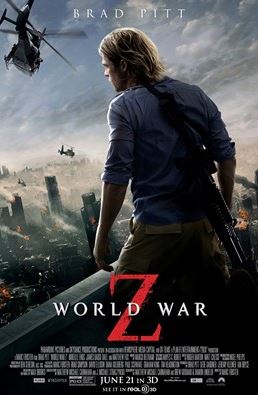 Brad Pitt in the movie World War Z