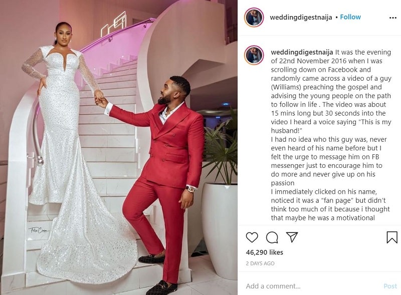 Brunella Oscar: Wiki, Age, Husband, Family, Biography & More 18 Brunella Oscar got engaged to her partner Williams Uchemba (Nigerian Actor, Comedian, and Entrepreneur) on October 31, 2020