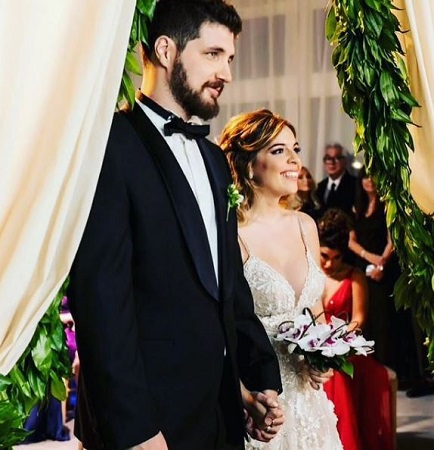 Dalma Maradona: Wiki, Age, Husband, Children, Family, Biography & More 13 Dalma Maradona with her husband Andrés Caldarelli