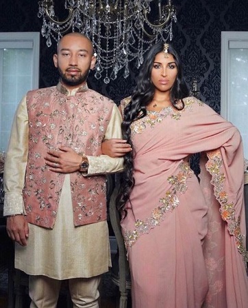 Farah Dhukai Wiki, Age, Husband, Height, Family, Biography & More 12 Farah Dhukai with her husband Sal Ali