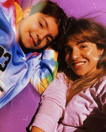 Giannina Maradona: Wiki, Age, Husband, Height, Family, Biography & More 15 Giannina Maradona with her son Benjamín Agüero Maradona