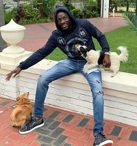 Ginimbi Kadungure has pet dogs