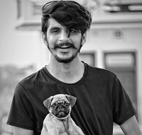Gulzaar Chhaniwala: Wiki, Age, Girlfriend, Caste, Family, Biography & More 4 Gulzaar Chhaniwala with his pet