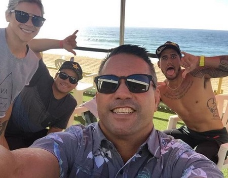 John Shimooka (Surfer) Wiki, Age, Wife, Height, Family, Biography & More 11 John Shimooka with his friends