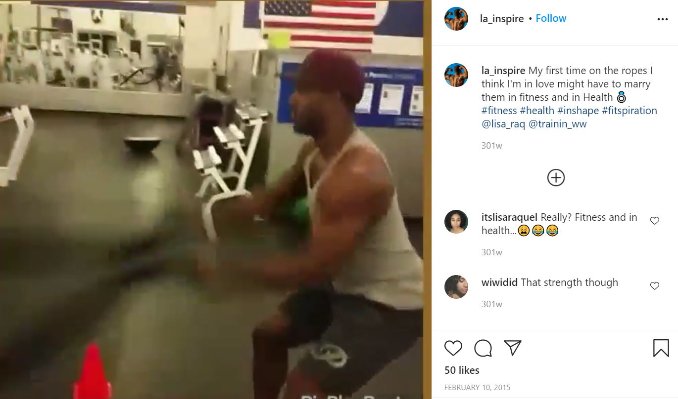 Landon Brown Instagram debut post