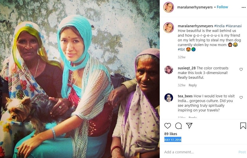 Mara Lane Wiki, Age, Husband, Height, Family, Biography & More 37 Mara Lane posted a picture of her vacation in Varanasi, India
