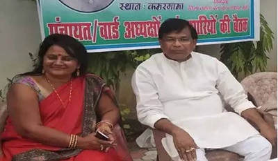 Mewalal Choudhary Wiki, Age, Wife, Children, Family, Biography & More 6 Mewalal Choudhary with his wife Neeta Choudhary