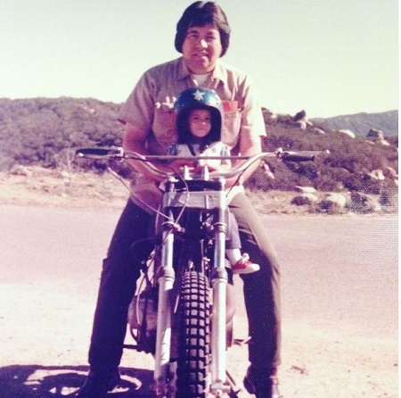 Misty Rosas: Wiki, Age, Husband, Height, Family, Biography & More 12 Misty Rosas' childhood photo with her dad