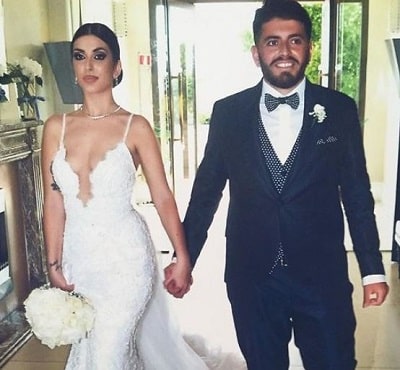 Nunzia Pennino: Wiki, Age, Husband, Family, Biography & More 32 Nunzia Pennino and Diego Sinagra (Italian Football Player) wedding picture