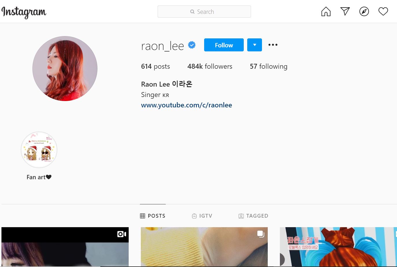 Raon Lee Wiki, Age, Height, Weight, Boyfriend, Biography & More 11 Raon Lee Instagram account