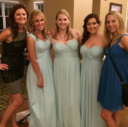 Taylor Dooley with her friends