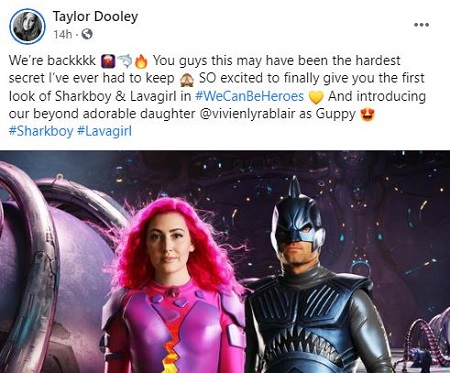 Taylor Dooley's Facebook post