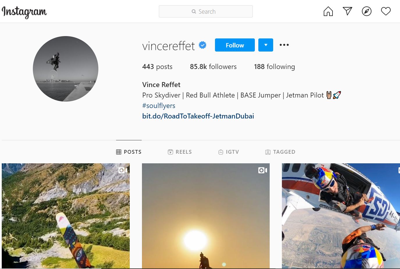 Vince Reffet Wiki, Age, Wife, Death, Family, Biography & More 9 Vince Reffet Instagram account