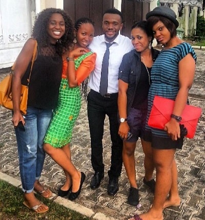 Williams Uchemba: Wiki, Age, Wife, Net worth, Family, Biography & More 29 Williams Uchemba photographed with his sisters