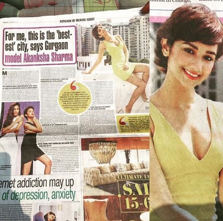 Akanksha Sharma (Actress) Wiki, Age, Height, Boyfriend, Family, Biography & More 18 Akanksha Sharma in magazines article