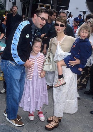 Alaia Baldwin Wiki, Height, Age, Husband, Net worth, Biography & More 8 Alaia Baldwin's old photo with her mom Kennya Baldwin, dad Stephen Baldwin, and sister Hailey Baldwin