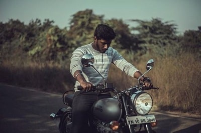 Adithya Bhaskar Wiki, Age, Height, Girlfriend, Family, Biography & More 14 Being a bike lover, Adithya Bhaskar loves riding bikes