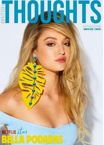 Bella Podaras: Age, Height, Weight, Boyfriend, Family, Biography & More 17 Bella Podaras got featured on the cover of British Thoughts magazine