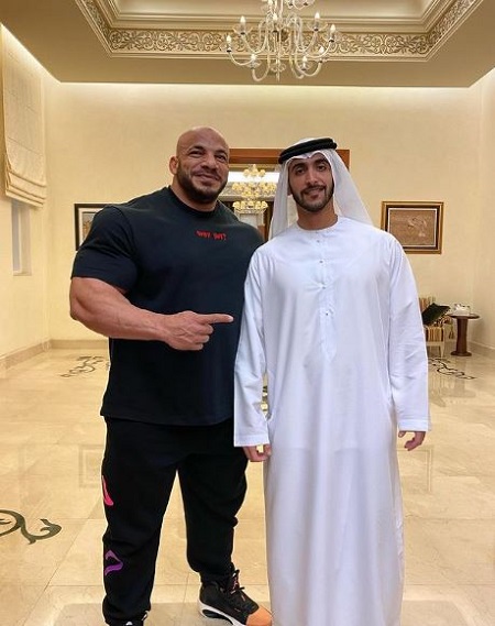 Big Ramy Wiki, Height, Weight, Age, Wife, Children, Family, Biography & More 21 Big Ramy with his best friend Maktoum Bin Hamdan Al Maktoum