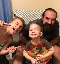 Brodie Lee (Luke Harper) Height, Weight, Age, Wife, Kids, Biography & More 5 Brodie Lee had two sons