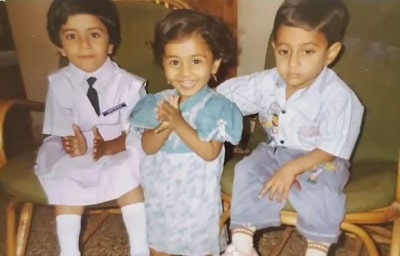 Neha Gowda Wiki, Age, Husband, Caste, Family, Biography & More 4 Childhood picture of Neha Gowda