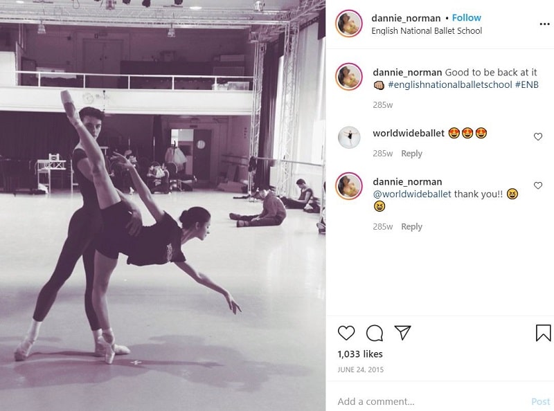 Daniela Norman Wiki, Height, Age, Boyfriend, Family, Biography & More 5 Daniela Norman studied at The English National Ballet School