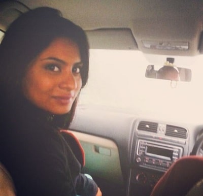 Deepika Das's debut picture on Instagram.