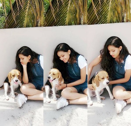 Deepika Pilli Wiki, Height, Age, Boyfriend, Family, Biography & More 10 Deepika Pilli with her pet dog