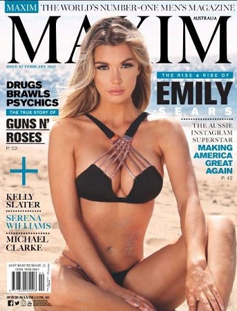 Emily Sears Wiki, Height, Age, Husband, Boyfriend, Biography & More 18 Emily Sears on the cover page of Maxim magazine