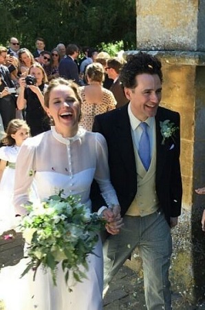 Charles Guard: Wiki, Age, Wife, Kids, Net worth, Biography & More 8 Felicity Jones and Charles Guard on their wedding