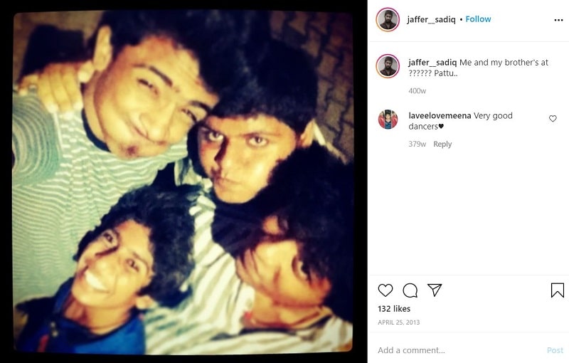 Jaffer Sadiq Wiki, Height, Age, Girlfriend, Family, Biography & More 12 Jaffer Sadiq's debut Instagram picture