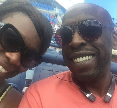 Jason Reid Wiki (Joy Reid's husband) Age, Kids, Net worth, Biography & More 10 Jason Reid at the Tennis US open with wife Joy Reid