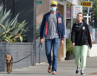 Paige Lorenze spotted with Armie Hammer in Los Angeles