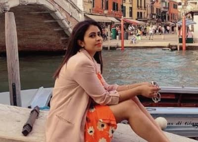 Shobhita Rana went for a holiday trip to Venice