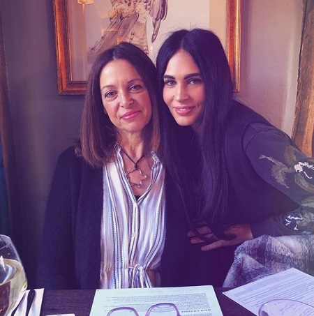 Caitlin Burles's sister Sophie Burles and mother Alison Jeveritt