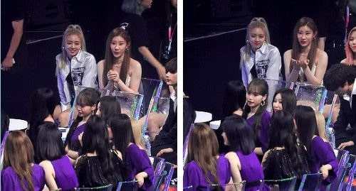 Chaeryeong snapped asking for Yuri's number