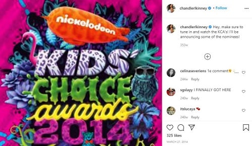 Chandler Kinney Wiki, Height, Age, Boyfriend, Family, Biography & More 13 Chandler Kinney's first photo on Instagram.