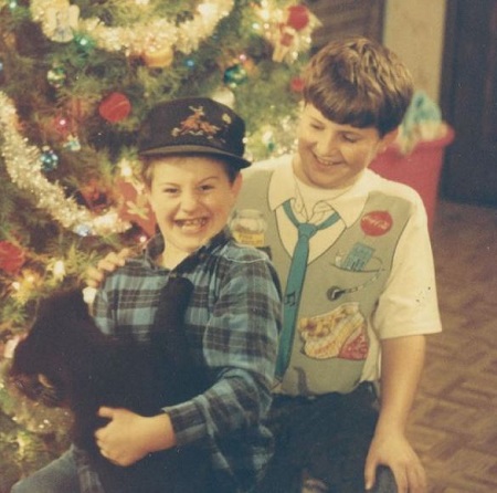 Ben Napier: Wiki, Biography, Age, Net worth, Wife, Children, Family, Height, Weight & More 3 Childhood photo of Ben Napier with his brother Tom Napier