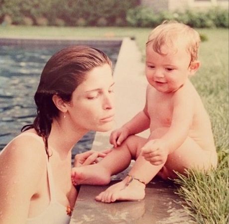 Harry Brant Wiki, Height, Age, Gay Boyfriend, Net worth, Biography & More 4 Childhood photo of Harry Brant with her mother Stephanie Seymour