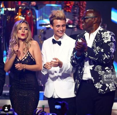 Christian Collins Age, Height, Girlfriend, Net worth, Family, Biography & More 8 Christian Collins along with sister Kristen Collins and manager Randy Jackson