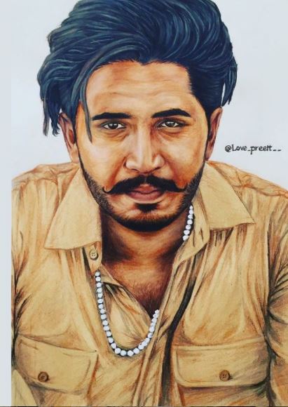 Korala Maan Wiki, Age, Height, Wife, Net worth, Family, Biography & More 8 Doodled Sketch made by a fan of Korala Maan