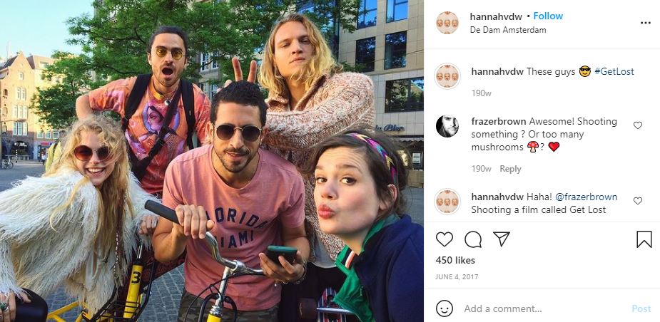 Hannah Van Der Westhuysen Wiki, Age, Height, Boyfriend, Family, Biography & More 12 Hannah Van Der Westhuysen with the cast of Get Lost