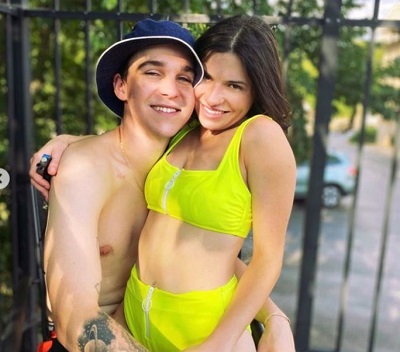 Jack Prine with his girlfriend Hannah Hexter