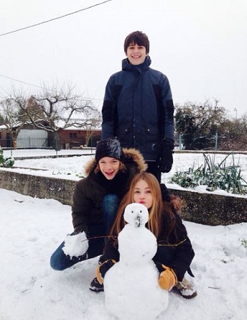 Jade Weber Wiki, Age, Height, Net worth, Boyfriend, Family, Biography & More 8 Jade Weber with her brothers Matthieu Weber and Thibault Weber