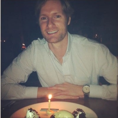 John Clifford celebrating his birthday.