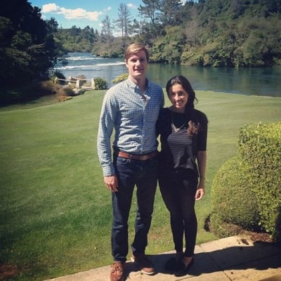 John Clifford with his wife Katrina Lake , a self - made women.