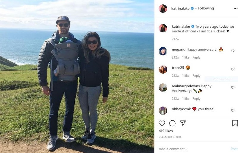 John Clifford with his wife Katrina Lake happy couple.