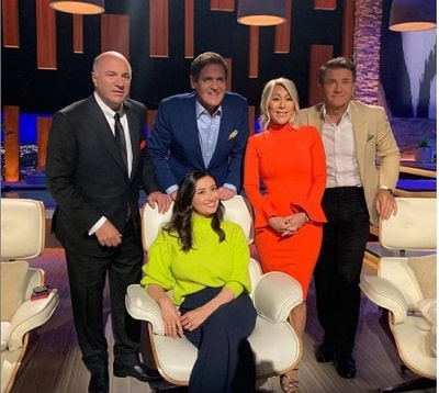 John Clifford's wife Katrina Lake as the guest for the episode of Shark Tank.
